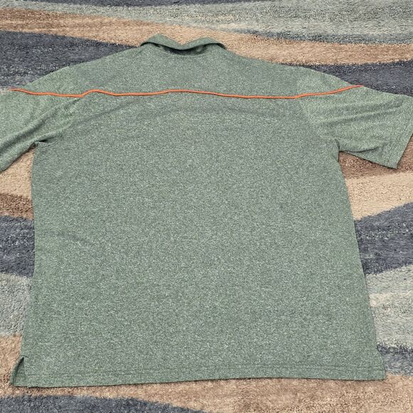 University of Miami Hurricanes Performance Polo Shirt Mens XL Embroidered Logo - Picture 3 of 6